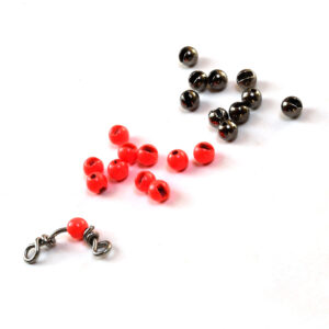 Slotted tungsten beads