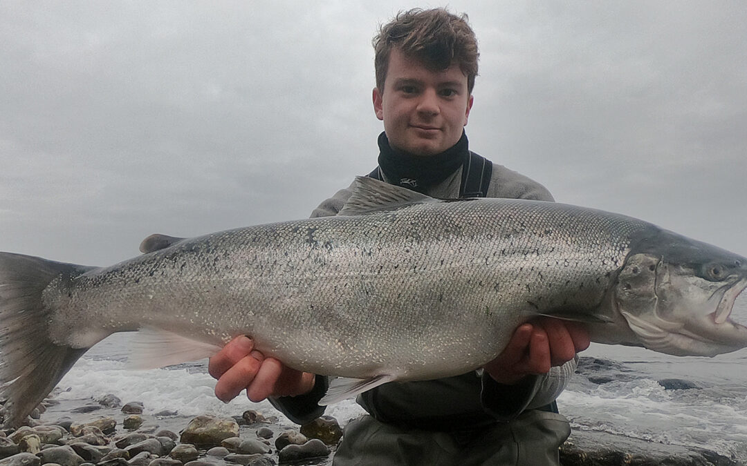 Cedric Koura 82 cm seatrout on Release Connector